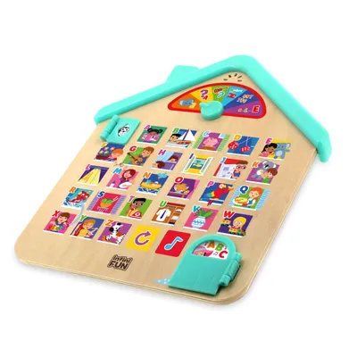 Image de Infini FUN Maison en bois avec alphabet