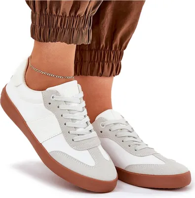 Zdjęcie produktu dla Sneakersy Damskie Big Star RR274371 Biało-Szare 36