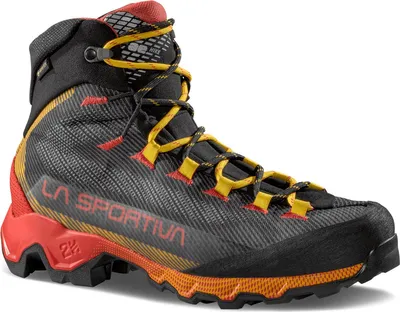 Immagine prodotto di Aequilibrium Hike GTX, scarpe da trekking, uomo - La Sportiva, taglia: 11 UK / 45,5, colore: G00Y00-Carbon/Yellow