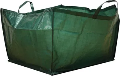 Produktbild von Toolland Gartensack, quadratisch, Polyester, Grün, 190 Liter