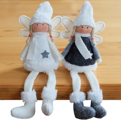 Produktbild von Kantenhocker Engel 2er Deko Weihnachten