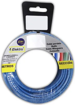 Zdjęcie produktu dla Kabel EDM niebieski 25 m