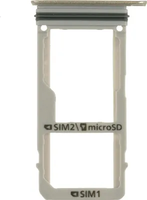 Produktbild von Simkarten Halter für Samsung Galaxy A3 2017 (SM-A320F), Gold
