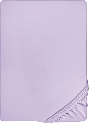 Obrázok produktu pre Vložené prestieradlo z mikrovlákna interlock jersey lila 90 x 190 - 100 x 200 cm