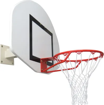 Produktbild von Basketballbrett zur Wandbefestigung - Zu Hause oder in der Sporthalle!