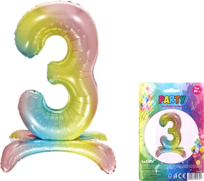 Zdjęcie produktu dla Nadmuchiwany balon - tęcza numer 3