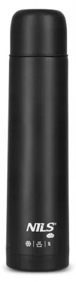Produktbild von Nils Camp NC3804 Thermoskanne 1L Schwarz Outdoor