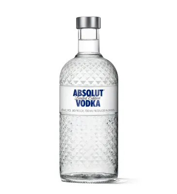 Produktbild von Absolut Vodka Glimmer NC Limited Edition 2010 40% Vol. 0,7l - Kristallflasche, elegantes Design, Wodka aus Schweden – Sammlerstück - Sammler Vodka