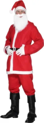 Obrázek produktu pro Smiffys - Pánský kostým - vánoční design SM796 (M) (červená/bílá)