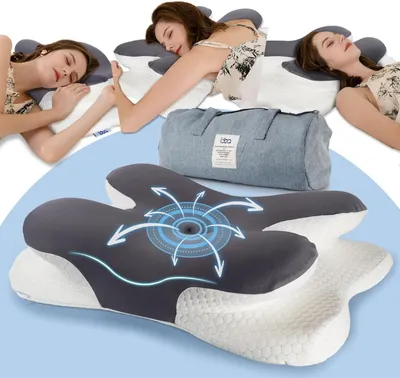Produktbild von Kopfkissen Memory Foam Kissen, Kopfkissen, Nackenkissen, Seitenschläferkissen