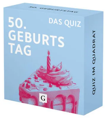 Produktbild von 50. Geburtstag. Das Quiz