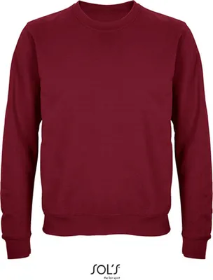 Produktbild von SOLs Collection Baumwolle Classics-25.3814 Uni Sweater Gr. XL burgundy