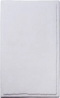 Produktbild von Batex Badematte Badteppich Badvorleger Duschvorleger Badezimmerteppich 60x100cm Silencio weiß