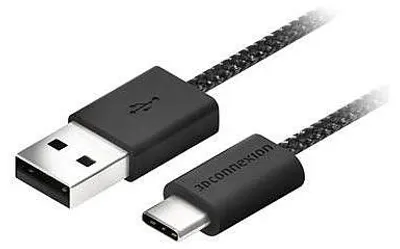 Produktbild von 3Dconnexion 3DX-700089, 1,5 m, USB A, USB C, Schwarz