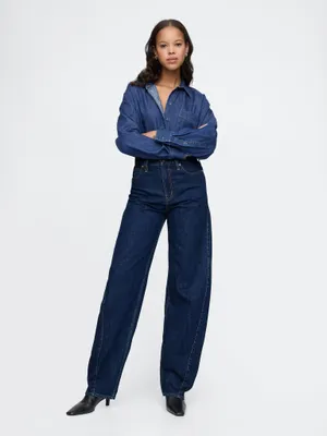 Produktbild von GAP Barrel High Rise Jeans 606287-00__30REG