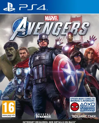 Produktbild von Sony Interactive Entertainment Marvel's Avengers, PlayStation 4, Multiplayer-Modus, T (Jugendliche)