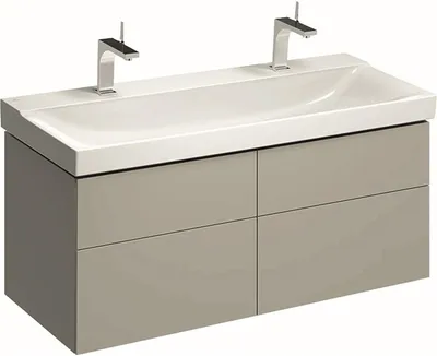 Produktbild von Geberit Xeno 2 Waschtischunterschrank, 1174x530x462mm, 4 Schubladen, 500.518.00.1