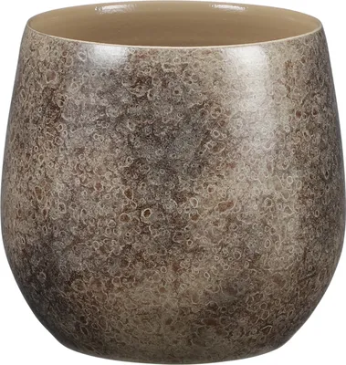 Produktbild von Mica Decorations Oliver Blumentopf - H22 x Ø24 cm - Terrakotta - Braun