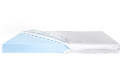 Produktbild von Kindermatratze 120x60x10 cm – Babymatratze mit Lyocell Bezug, atmungsaktiv, abnehmbar, Schaumstoffmatratze für Babybett & Kinderbett