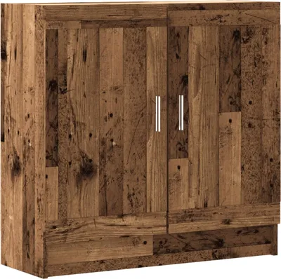 Produktbild von Bücherschrank Altholz-Optik 82,5x30,5x80 cm Holzwerkstoff