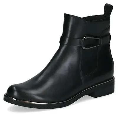 Zdjęcie produktu dla Caprice – eleganckie damskie botki 9-25312-45, czarne