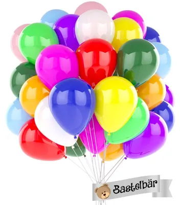 Immagine prodotto di Palloncini in lattice - 100 pezzi - 11 colori - Adatti all'elio - Per compleanni e feste in giardino