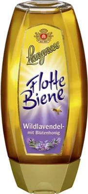 Produktbild von Open Food Flotte Biene Wildlavendel- mit Blütenhonig - Langnese - 500g, A, 500 g, Flasche