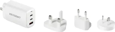 Immagine prodotto di Caricabatterie USB VOLTCRAFT VC-13729645 Adattatore di ricarica da viaggio per interni Corrente di uscita (max.) 3,25 A 3 x USB-A, USB-C® USB Pow