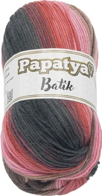 Obrázek produktu pro Příze PAPATYA BATIK - 100g / 360 m - Šedá,Růžová