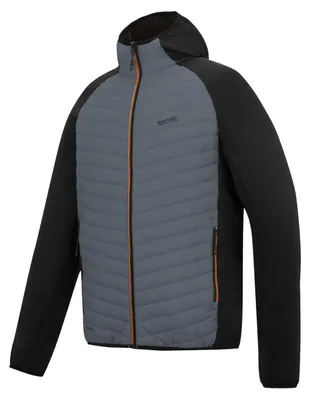Zdjęcie produktu dla Kurtka softshellowa Regatta Hybrid Andreson dla mężczyzn, rozmiar: XL, kolor: Dark Storm