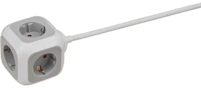 Zdjęcie produktu dla Brennenstuhl 1150090, 1,4 m, Wewnętrzna, IP20, Biały, 4 x gniazdo sieciowe, 230 V