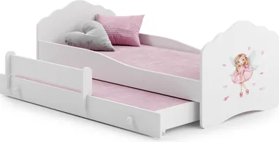 Obrázok produktu pre Dvojlôžko FALA 160x80 – Dievčatko s krídelkami