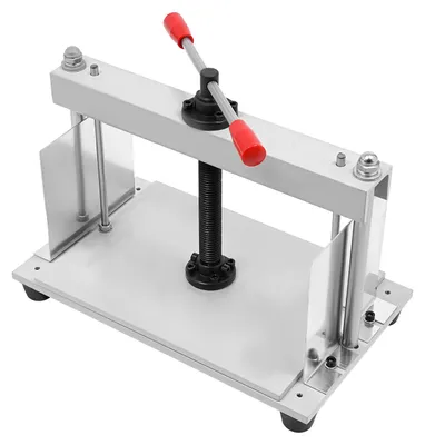 Immagine prodotto di Lisciapatina, azionamento manuale, struttura in acciaio resistente, colore: bianco