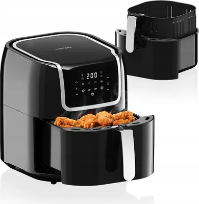 Produktbild von Vertenz Taste 70 Heißluftfritteuse 7,7L, 1800W, Schwarz, Automatikprogramme.