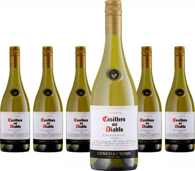 Produktbild von 6 x Casillero Del Diablo Chardonnay (Reserva)