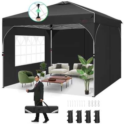 Obrázok produktu pre Partytent – Nafukovací stan – Stan s jednoduchou konštrukciou – Vonkajší stan – Vodotesná tkanina Oxford – Hliníková konštrukcia