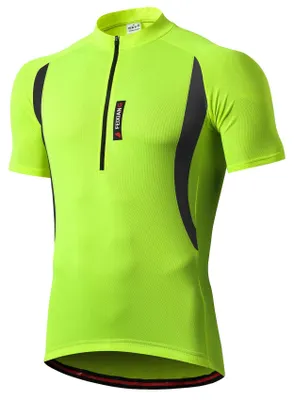 Produktbild von MEETWEE Herren Radtrikot Fahrradtrikot Kurzarm, Fahrradbekleidung Fahrrad Trikot
