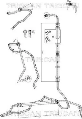 Obrázek produktu pro Kabel Posilovače Řízení Bmw 5 (E60) 01-10