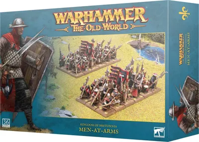 Produktbild von Warhammer The Old World Kingdom of Bretonnia Men-at-Arms