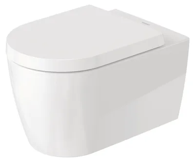 Produktbild von Duravit Wand-Tiefspül-WC Me by Starck 37x57 cm Rimless Hygieneglaze Weiß