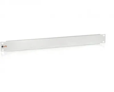 Produktbild von Equip 19" Blindplatte, 1U, hellgrau, Blindplatte, grau, 276 g