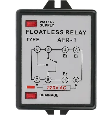 Obrázok produktu pre AFR-1 AC 220V regulátor hladiny kvapaliny reléový spínač hladiny vody (čierny)