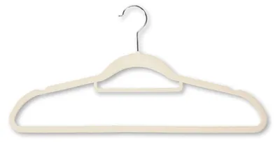 Produktbild von KESPER 16643 Kleiderbügel, 6er Pack, beige, Kunststoff