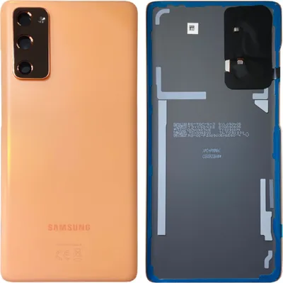 Image de Couvercle de batterie Samsung pour Galaxy S20 FE GH82-24263F Orange nuage/Orange