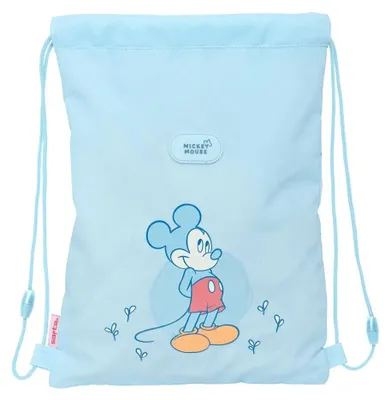 Image de Sac à dos avec lanières Mickey Mouse Clubhouse bébé bleu 26 x 34 x 1 cm