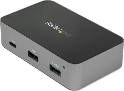 Immagine prodotto di StarTech.com HB31C3A1CS Hub USB-C a 4 porte (10 Gbit/s, 3x USB-A e 1x USB-C, cavo host da 1 m, alimentato, con alimentatore)