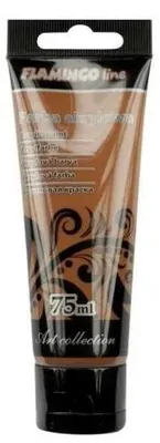 Obrázok produktu pre Akrylová farba 75ml 085 svetlohnedá