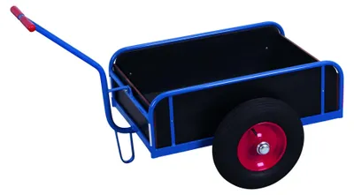 Produktbild von VARIOfit Handwagen mit Bordwand Luftbereifung 1.105 x 535 mm