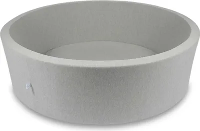 Image de Piscine à balles 130x40cm gris clair - Sans balles / Sans balles