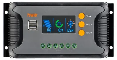 Obrázok produktu pre Regulátor nabíjania, 30 A, LCD displej, PWM 30 A